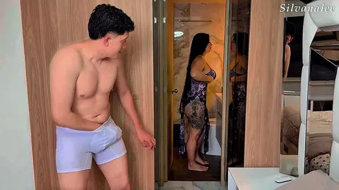 Stepmom's Secret Desire: I Caught Her in My Room