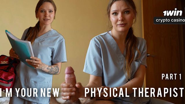 Physiotherapist Gives Deep Tension Relief Massage with Bonus Pleasure