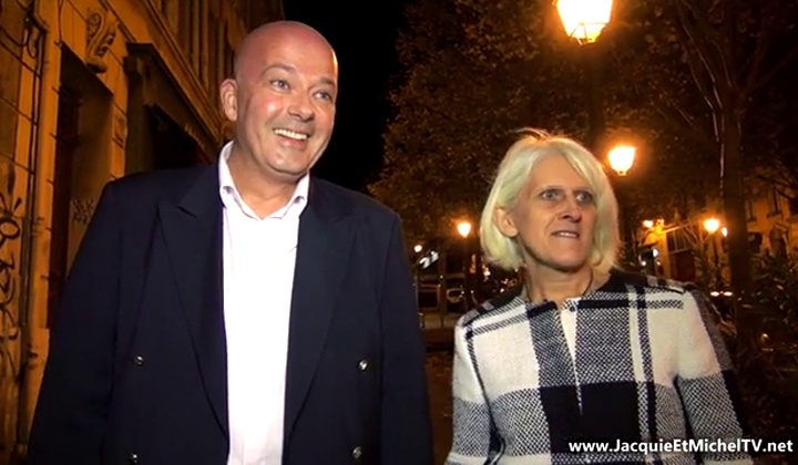 Mature Sylvia French in a Group Encounter with Rough Guys