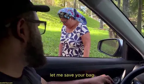 Brazilian Granny Mature On Tour | Hot MILF Adventure 32:24