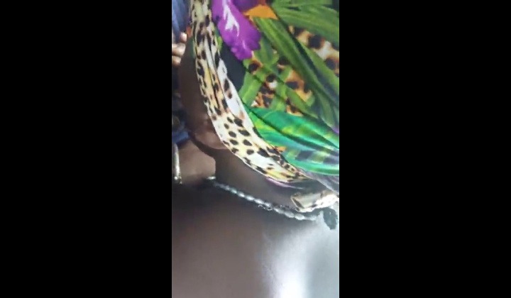 Mature Woman in Car with No Teeth – Seductive & Raw
