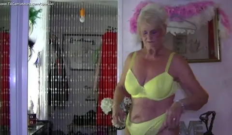 All Natural Granny Showcases Her Natural Beauty