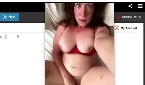 Horny Milf Has Big Orgasm on Random Chat