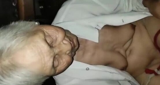 Granny Delight: Mature Chinese Woman in Action