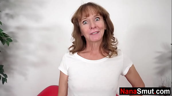 Sultry Step Granny Seduces Younger Step Grandson