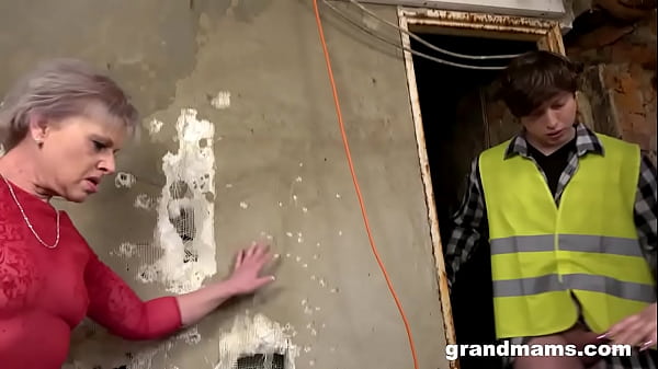 Grannies Building Houses, Mature Women at Work