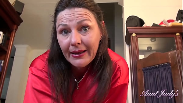 Joana, Your 55yo Hairy Mature Step-Aunt Gives POV Massage & Jacks Off