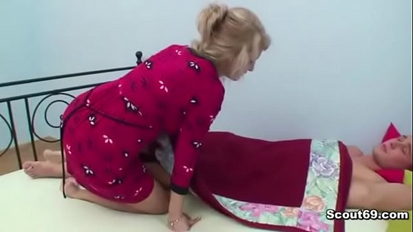 Mature Blonde Enjoys Anal and Cum