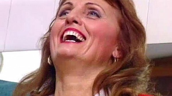Mature Woman with Natural Tits in Action