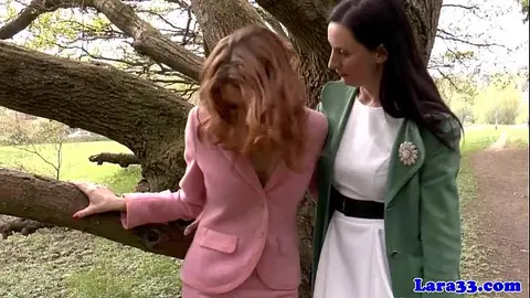 British MILF Gives Mature Lesbian Blowjob in 10-Minute Scene