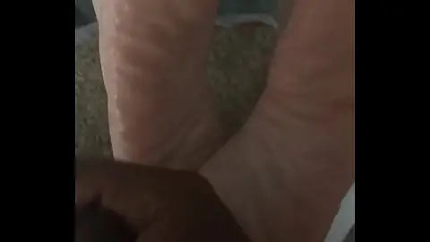 Mature Feet & Blowjob Action