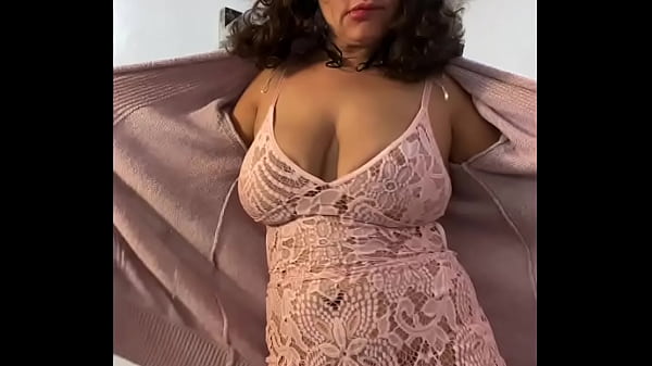 Mature Latina Anna Maria Sizzles in Pink Lingerie