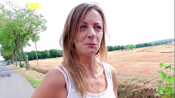German Mature Seduction: Liss Longlegs Gets Picked Up