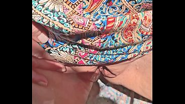 Sensual Mature Woman Explores Desire in the Garden