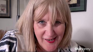 Granny Seduction: Mature BBW Tempting Young Stud
