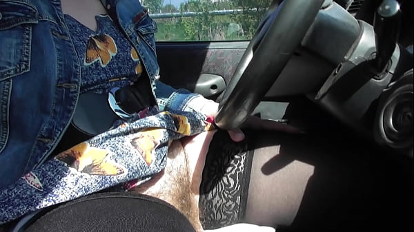 Mature Woman's Intimate Car Encounter