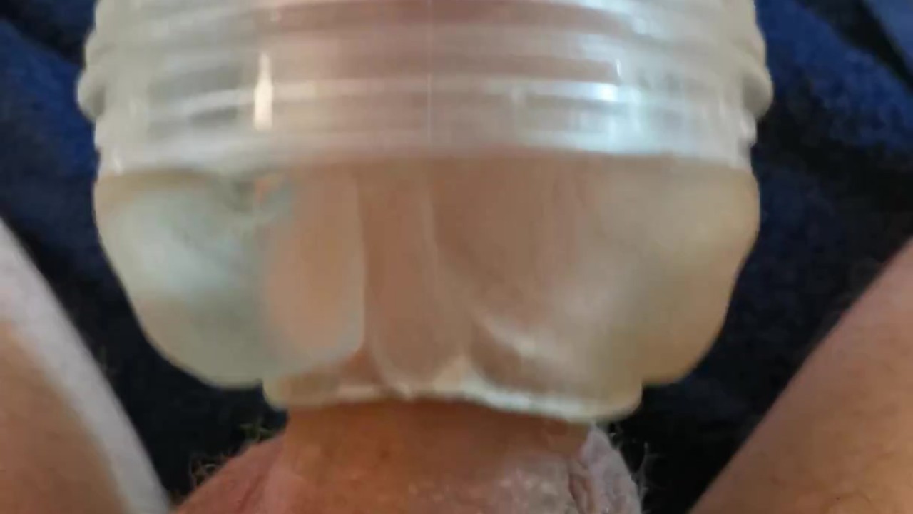 Mature Woman Enjoys Fleshlight Fuck Machine Action