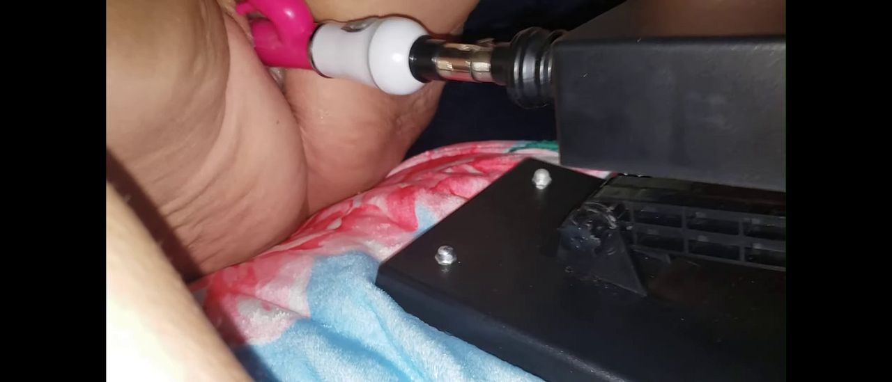 Stupid in the Throat Pours Deep Throat Into Machine Orgasm
